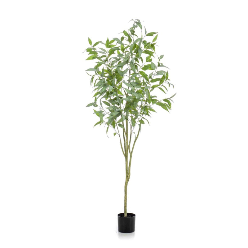 Kunstplant Eucalyptus Globulus boom 195 cm