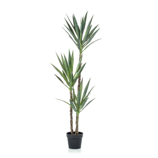 Kunstplant Yucca met 3 stammen 150 cm