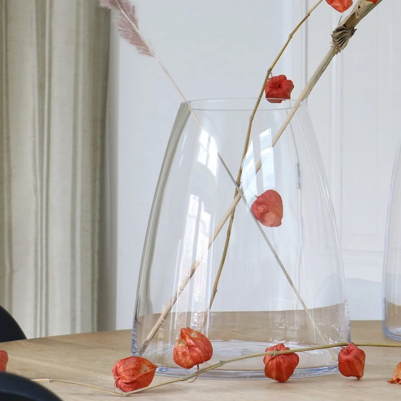 Travo S Transparant Ø25 x H30 cm