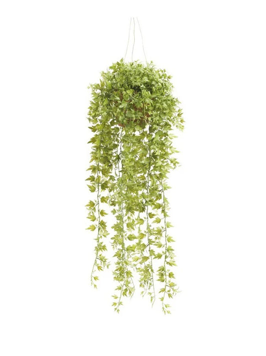 Plante artificielle suspendue Lierre 50 cm en pot