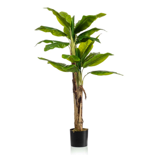 Bananenboom 2 stammen 140 cm - Onlinekunstplant - Vandaag besteld, morgen in huis