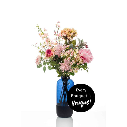 Bouquet artificiel XL Pretty Pink - Hors vase