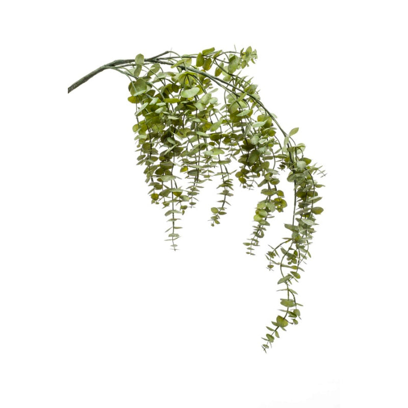 Kunst hangplant Eucalyptus groen 120 cm