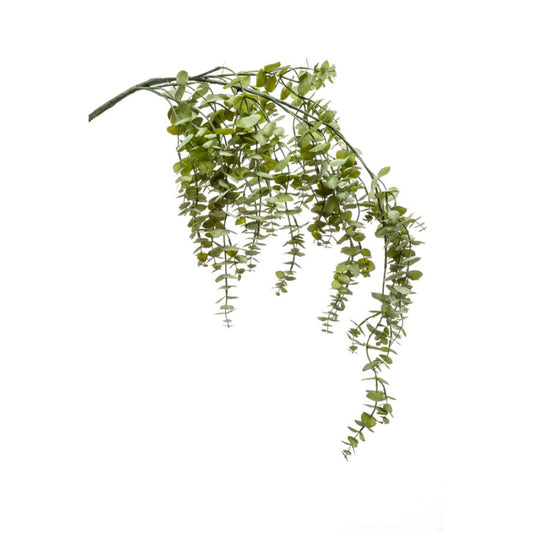 Kunst hangplant Eucalyptus groen 120 cm