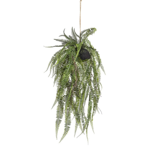 Plante artificielle suspendue Fougère 70 cm