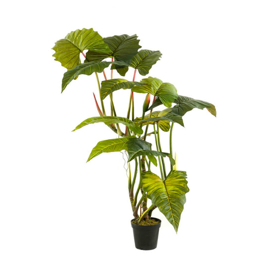 Kunstplant Colocasia op stam 175cm