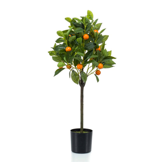 Sinaasappelboom in plastic pot 75 cm - Onlinekunstplant - Vandaag besteld, morgen in huis