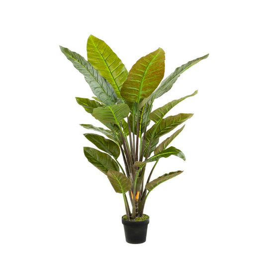 Kunstplant Strelitzia in pot 125 cm